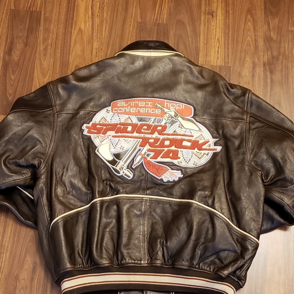 Classic Avirex Varsity Leather jacket